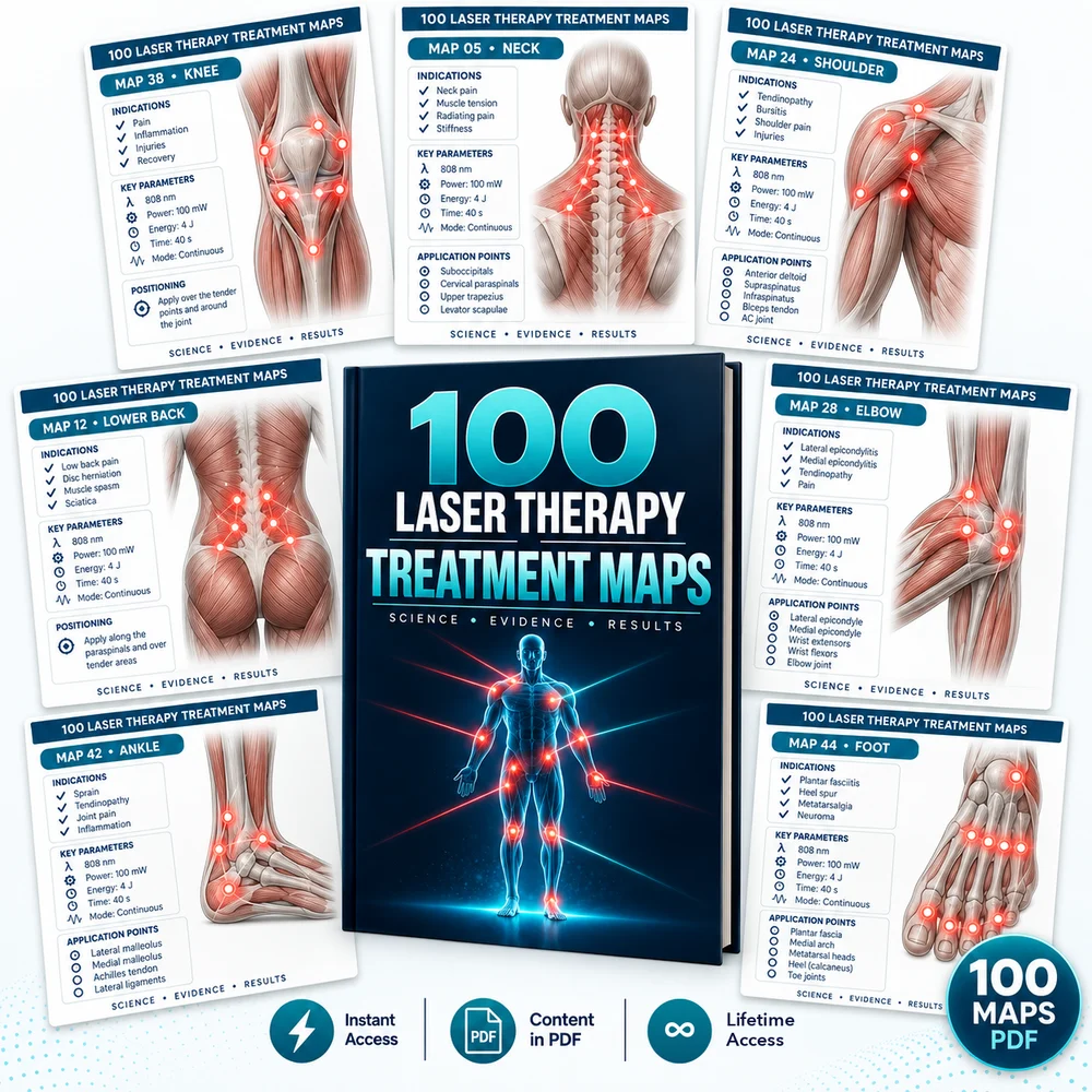 100 Laser Therapy Treatment Maps